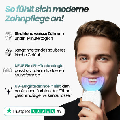 ORBIT BRUSH® - 360° Zahnbürste für saubere Zähne – auch wenn du nicht perfekt putzt.