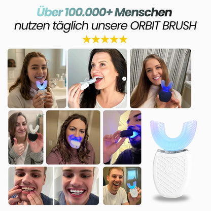 ORBIT BRUSH® - 360° Zahnbürste für saubere Zähne – auch wenn du nicht perfekt putzt.