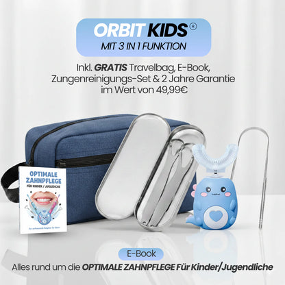 ORBIT BRUSH® - 360° Zahnbürste für saubere Zähne – auch wenn du nicht perfekt putzt.
