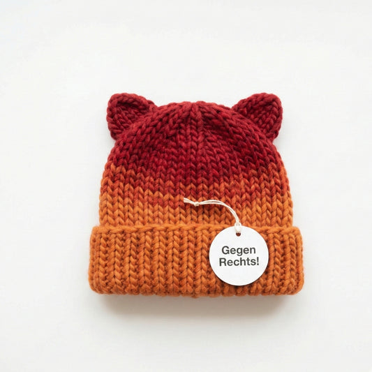 Gegen Rechts Strickmütze