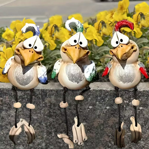 Die freche Drei – Gartenvögel aus Fridas Bastelkurs