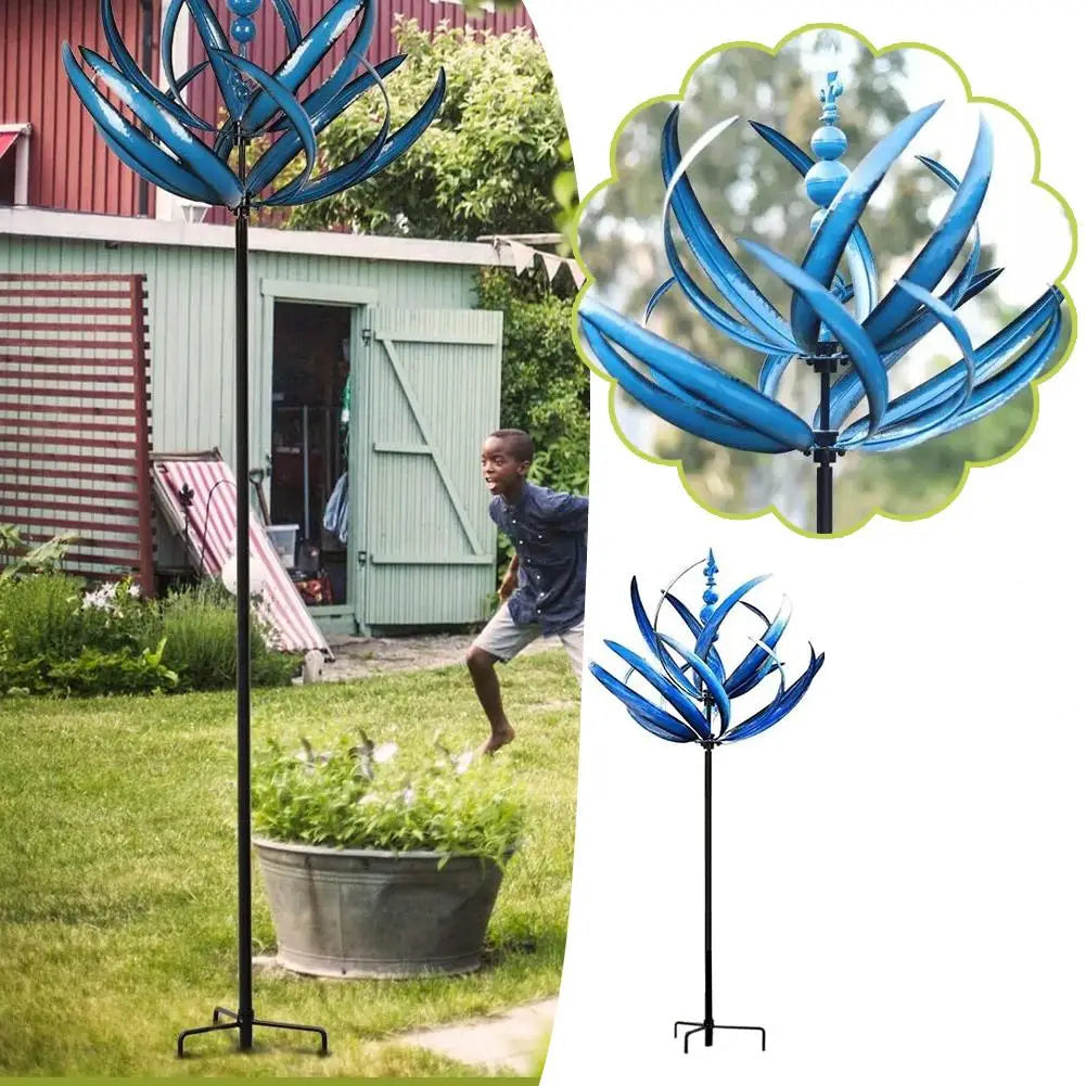 WindTänzer - Elegantes Gartenwindrad