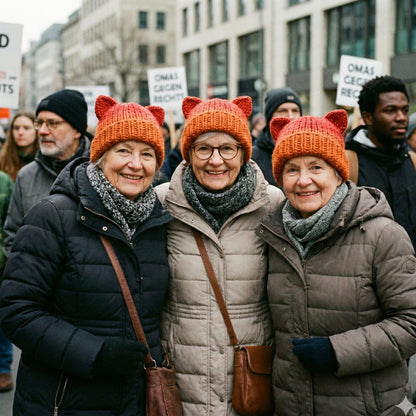 Gegen Rechts Strickmütze