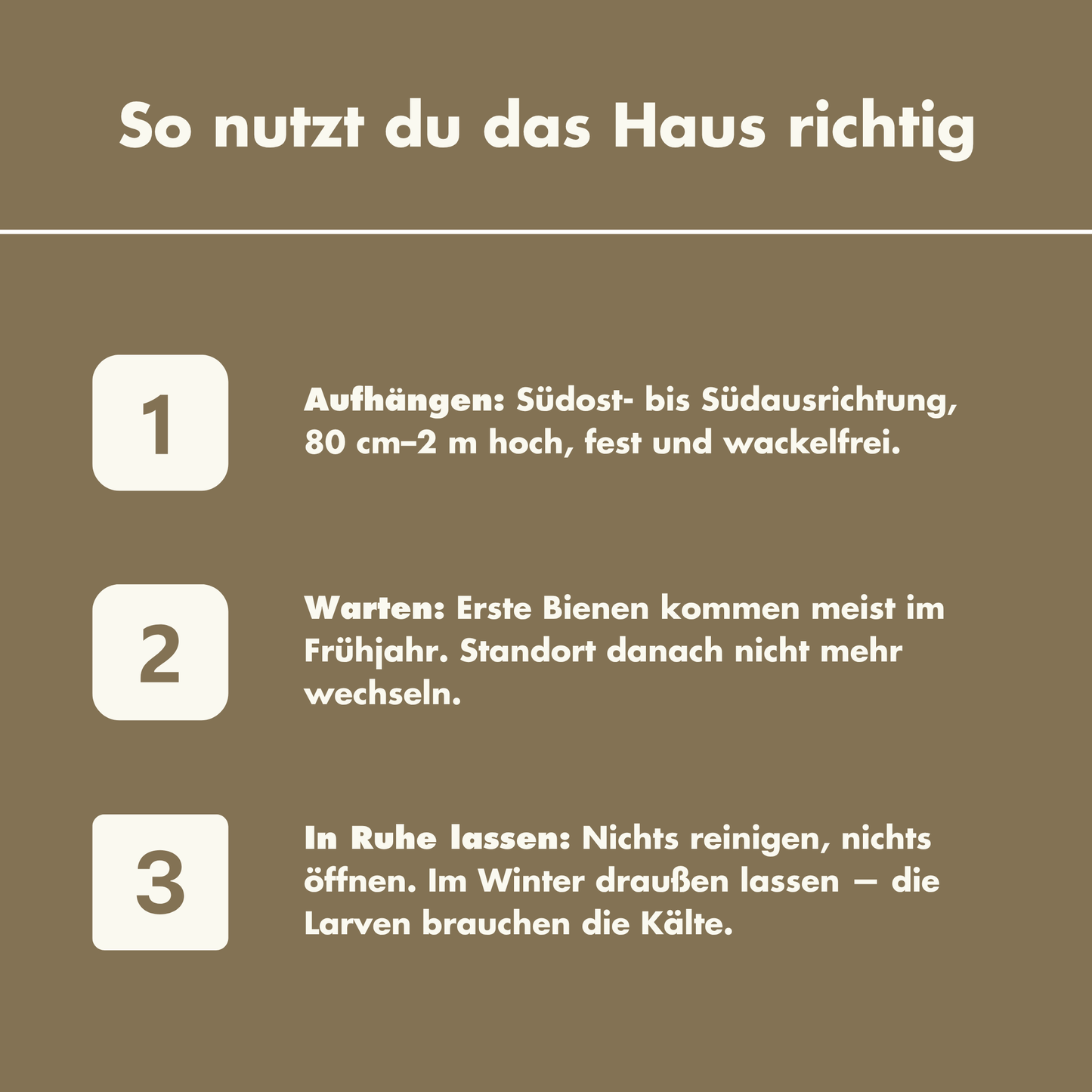 Margrets Wildbienenhotel "Gartenretter"