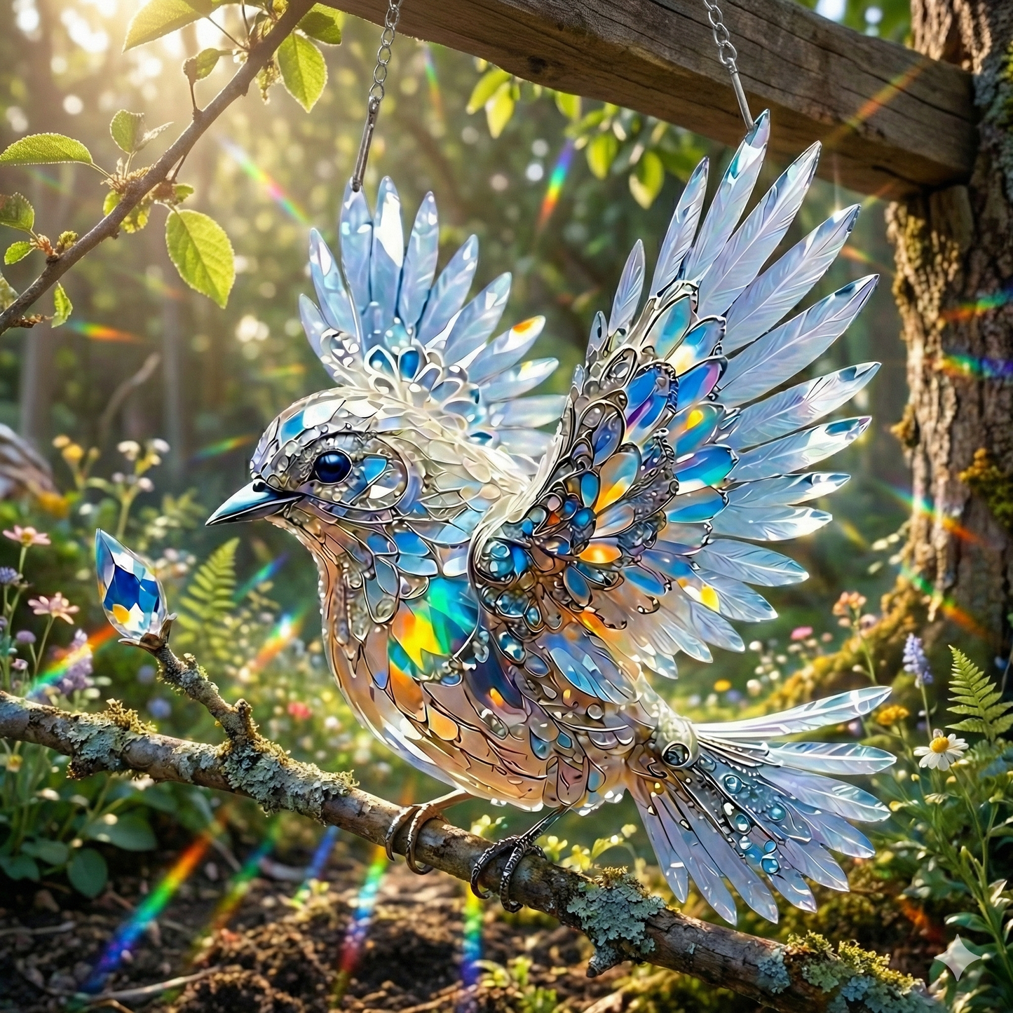 Handgemachter Eisvogel