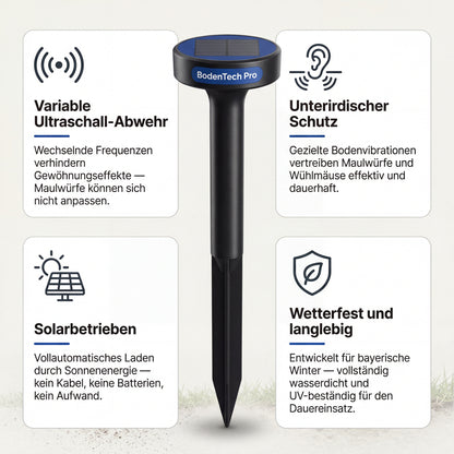 BodenTech Pro - BodenTech Pro – Der solarbetriebene Schutz für Ihren Garten