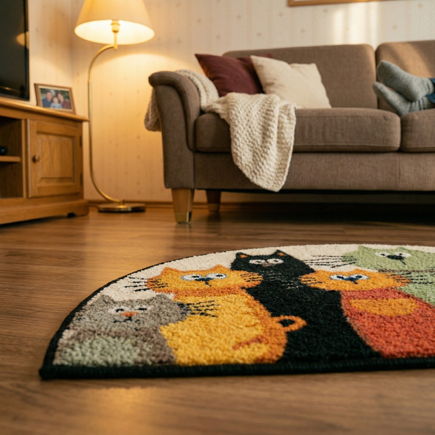 Inges handgemachte Katzenmatte