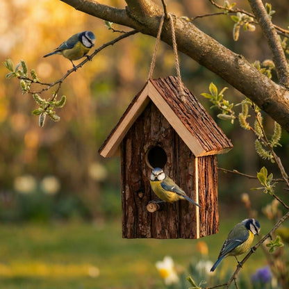 Karls handgemachtes Vogelhäuschen