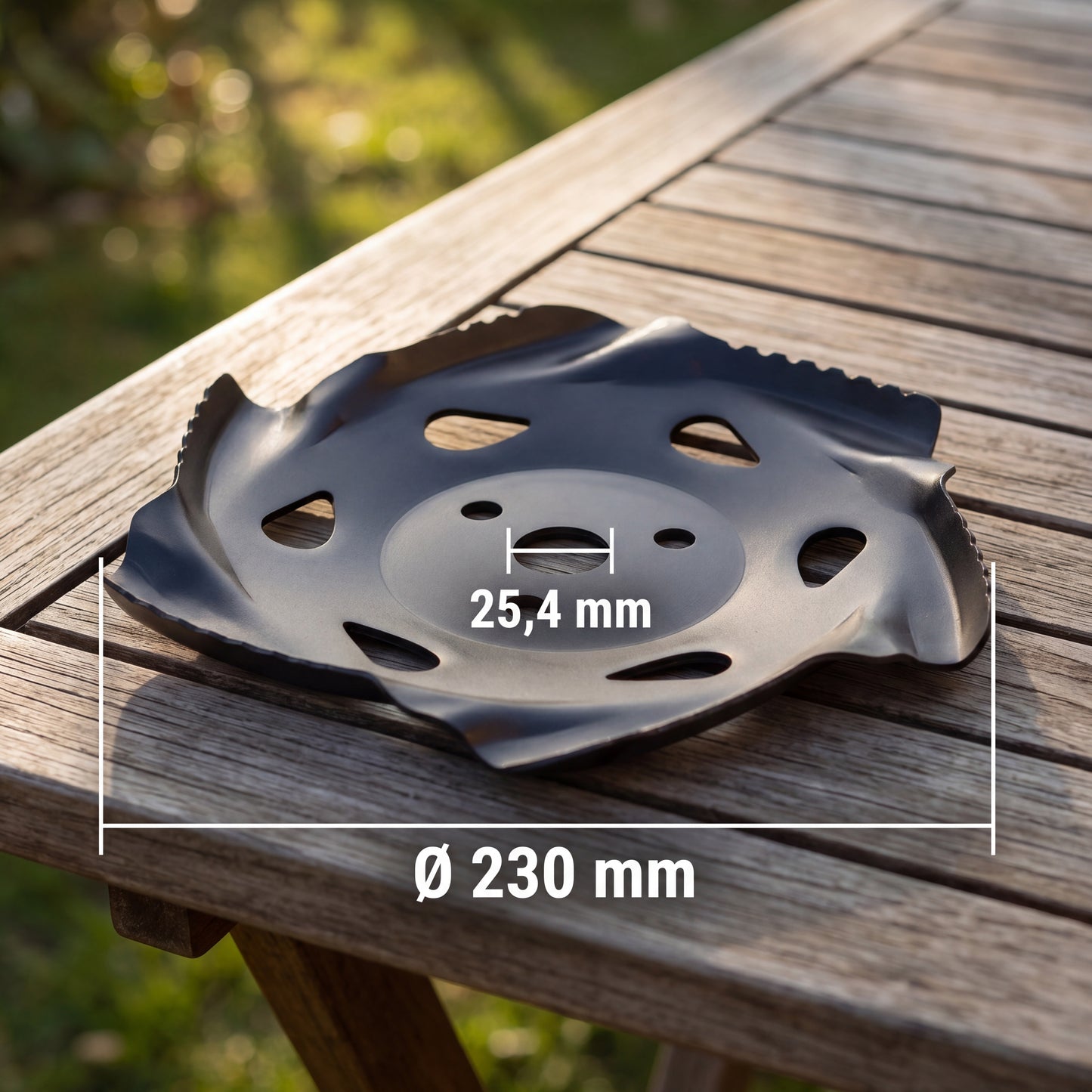 KlingenProfi™ - Der Universal-Schneidkopf aus Stahl für jeden Rasentrimmer