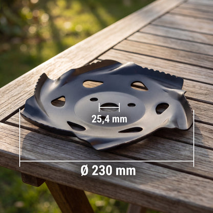 KlingenProfi™ - Der Universal-Schneidkopf aus Stahl für jeden Rasentrimmer