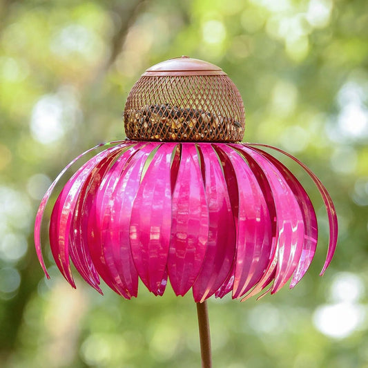 Futterblume - Vogelfutter Blume aus Metall