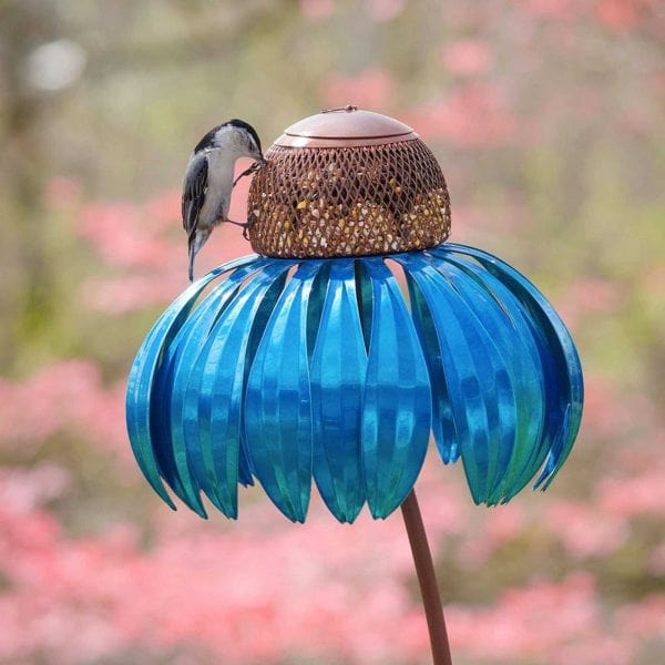 Futterblume - Vogelfutter Blume aus Metall
