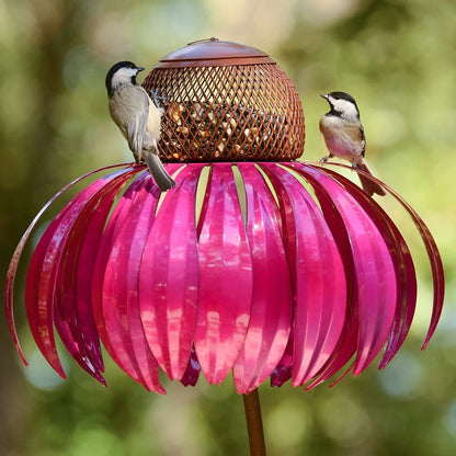 Futterblume - Vogelfutter Blume aus Metall