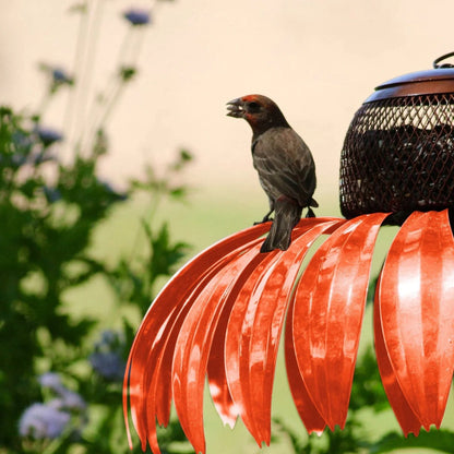 Futterblume - Vogelfutter Blume aus Metall