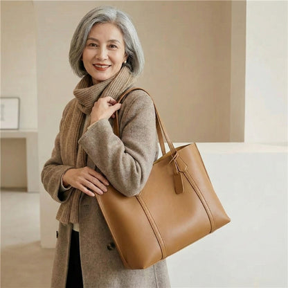 Elara - Elegante Lederhandtasche (Vegan)