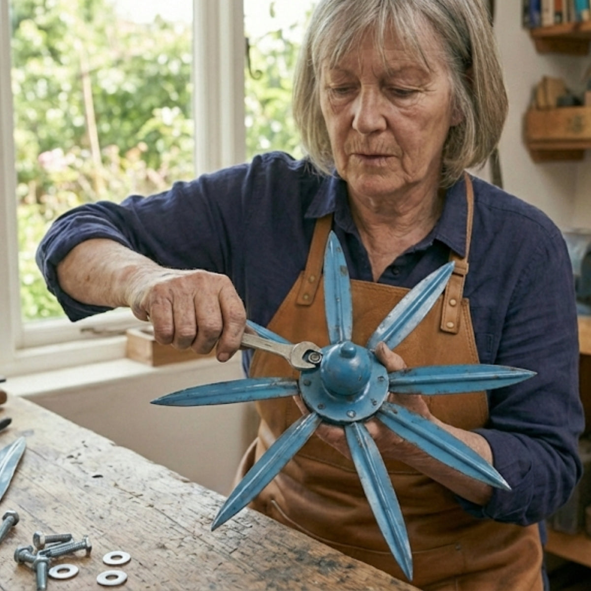 WindTänzer - Elegantes Gartenwindrad