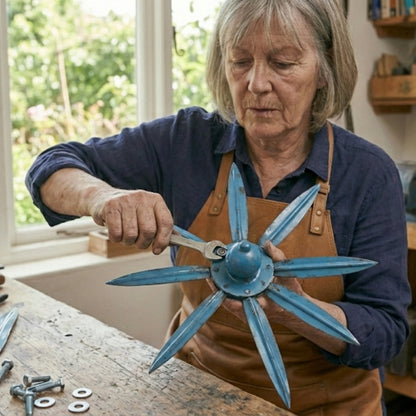 WindTänzer - Elegantes Gartenwindrad