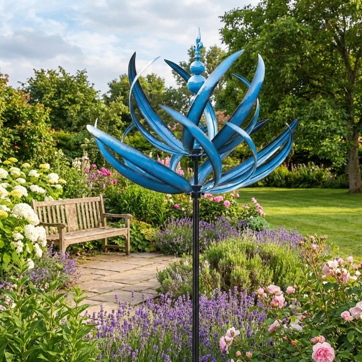 WindTänzer - Elegantes Gartenwindrad