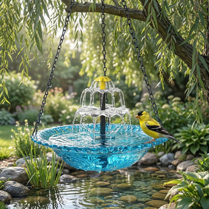 Sonnentränke - Solar-Springbrunnen Vogeltränke