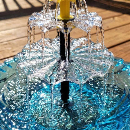 Sonnentränke - Solar-Springbrunnen Vogeltränke