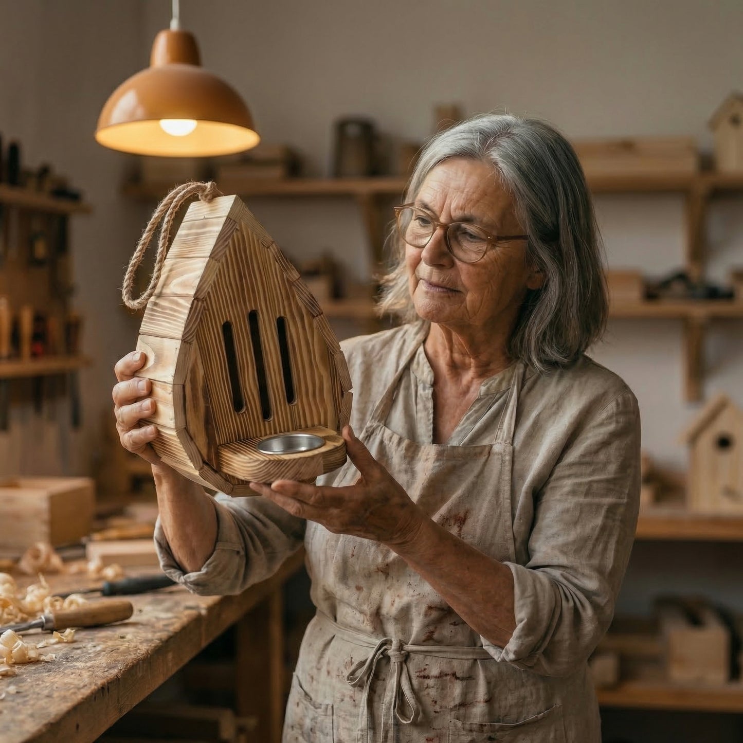 Ingrids handgefertigtes Schmetterlingshotel