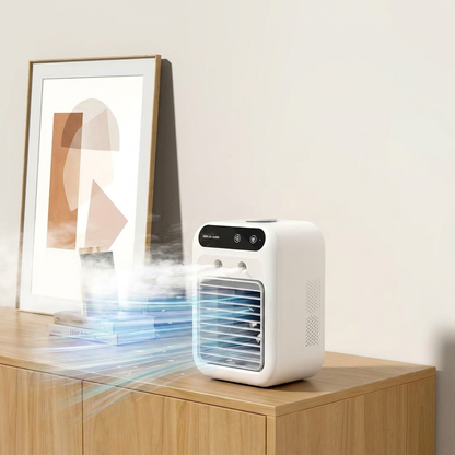 KühleBreeze - tragbare Klimaanlage mit Verdunstungs-Kühlung