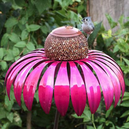 Futterblume - Vogelfutter Blume aus Metall